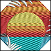 Embroidery digitizing: Gradient colors